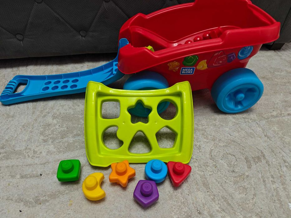 Тележка Lego Mega bloks оригинальный