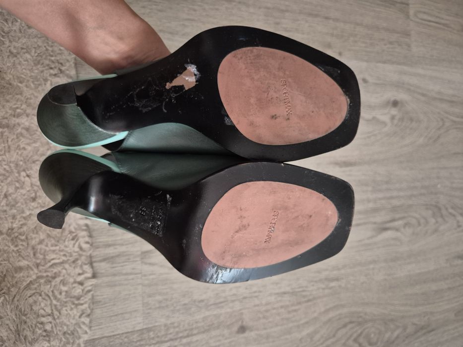 Sandaluțe Sport MaxMara cu toc mic, mărimea 38