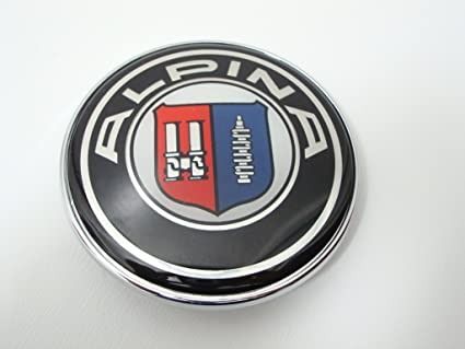 Алпина БМВ емблема 82мм / Аlpina BMW emblem logo