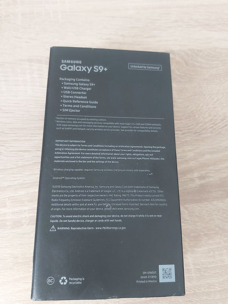Samsung Galaxy S9+