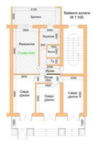 Буюк Ипак Йули 4/1/5. 80м². Панель.