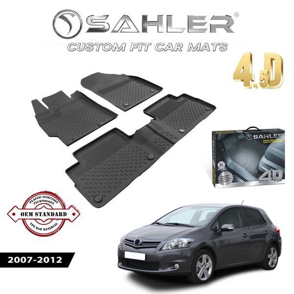 Гумени Стелки Sahler 4.5D за Тойота Аурис / 2007-2012г./Toyota Auris.