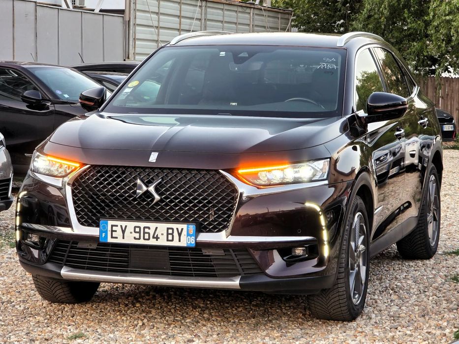DS Automobiles DS 7 Crossback DS7 Crossback Black Grand Chic 180cp/ Distronic /Virtual Cockpit/Piele