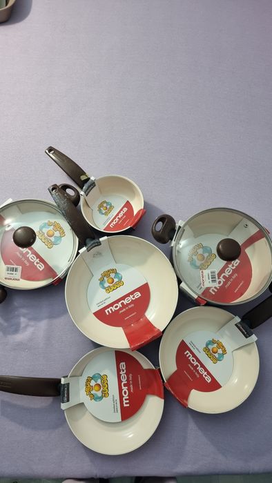 Set cratite si tigai ceramică