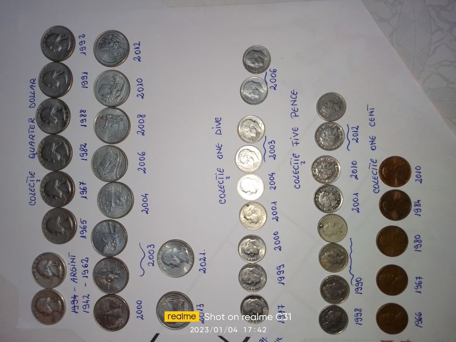 Monede vechi rare pentru colecționari