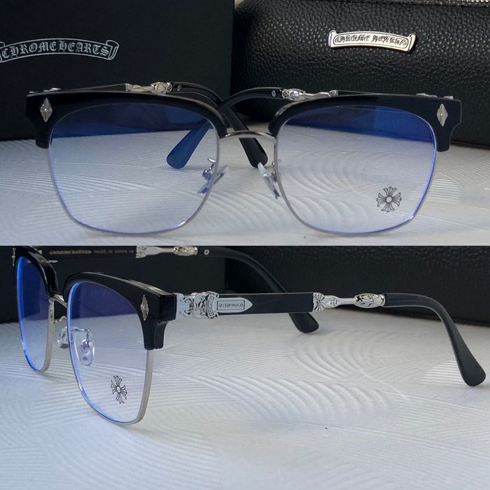 Chrome Hearts Ochelari pentru calculator ochelari de soare transparenț