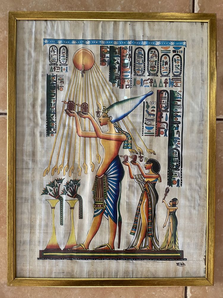 Tablouri  papirus egipt