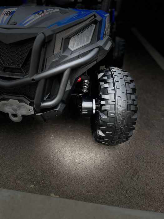 Buggy electric pentru copii Autokids UTV TURBO 4x4 120W HC301 Albastru