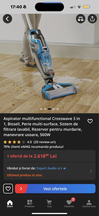 Bisell Croswave multifunctional