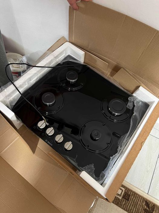 Vand plita cu gaz incorporabila PNP6B6K40 Bosch noua/garantie/factura