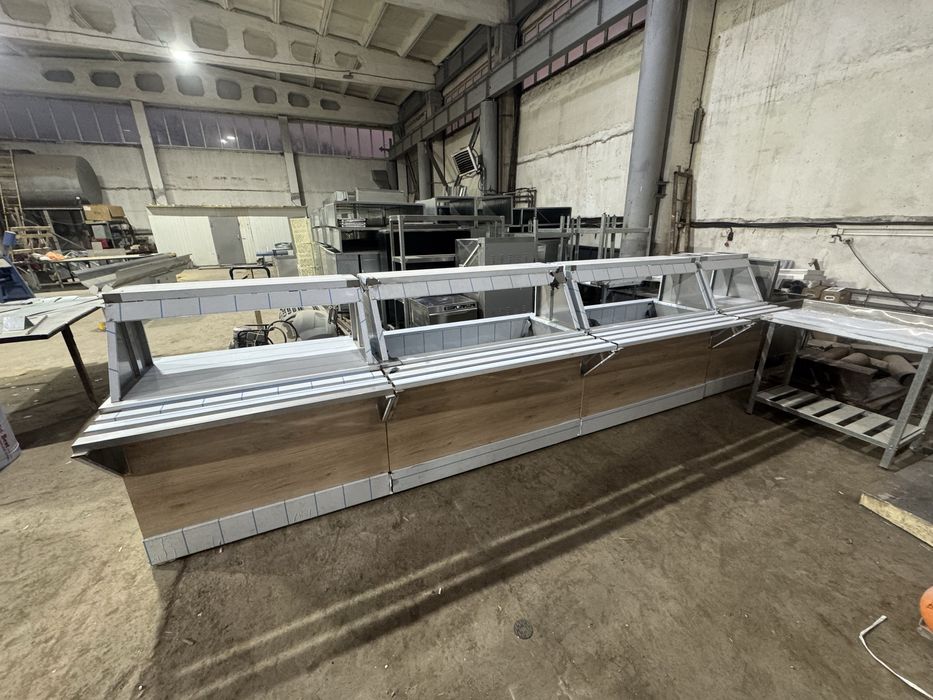 Линия раздачи для столовой, мармит