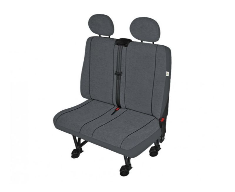 Husa bancheta auto cu 2 locuri pentru Citroen Jumper Fiat Ducato Ford Transit Iveco Daily Mercedes Sprinter Peugeot Boxer Renault Mascot VW Crafter LT