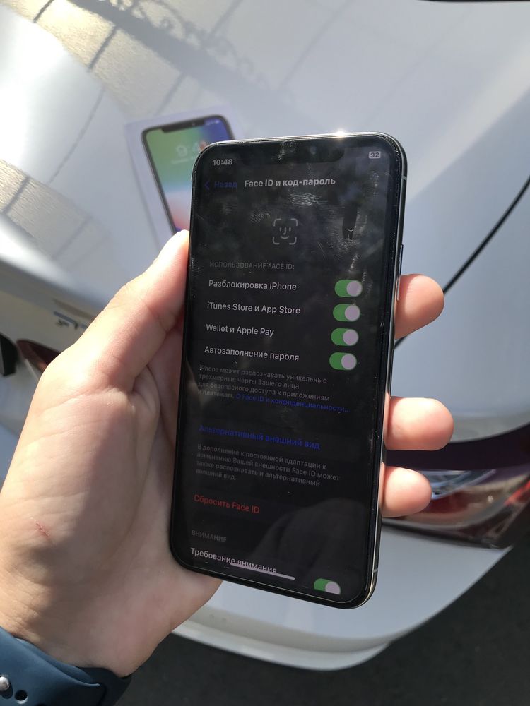 iPhone X 256 white