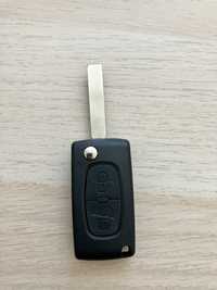 Кутийка за ключ Peugeot, 2 бутона