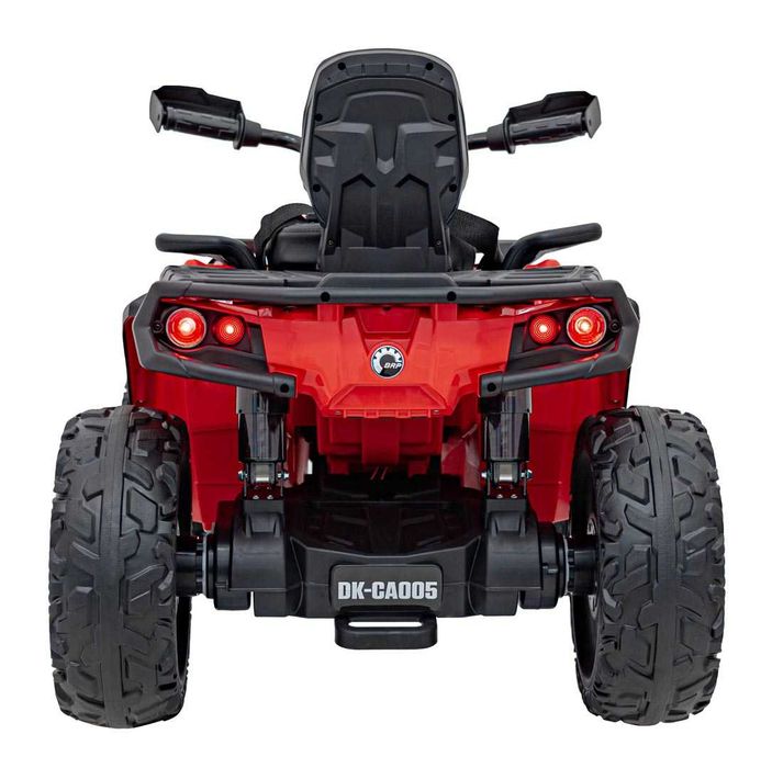 ATV electric pt copii Autokids Can-AM OUTLANDER 24V 4x4 800W (005)Rosu