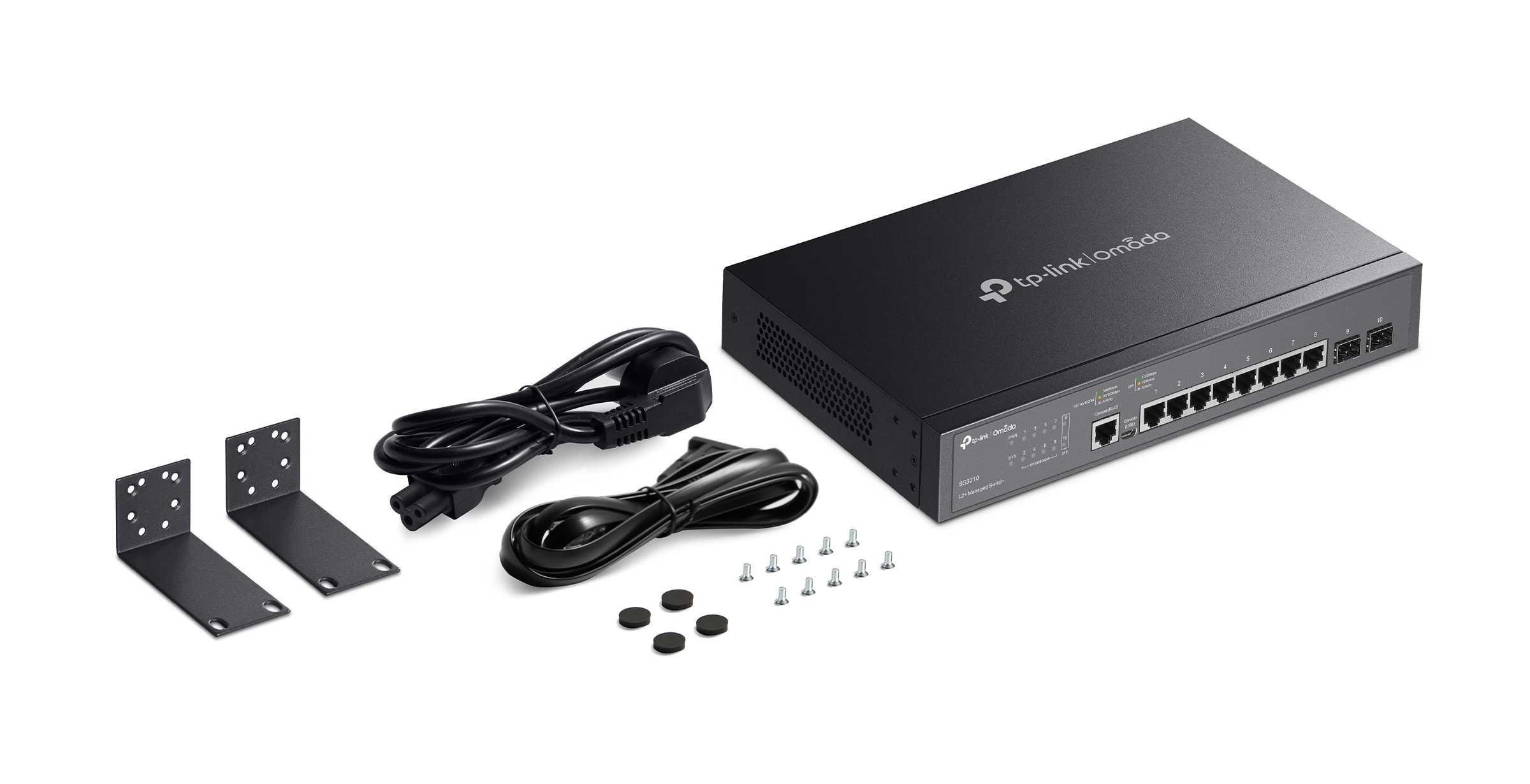 TP-Link SG3210/TL-SG3210XHP-M2 Управляемый Коммутатор (POE switch)