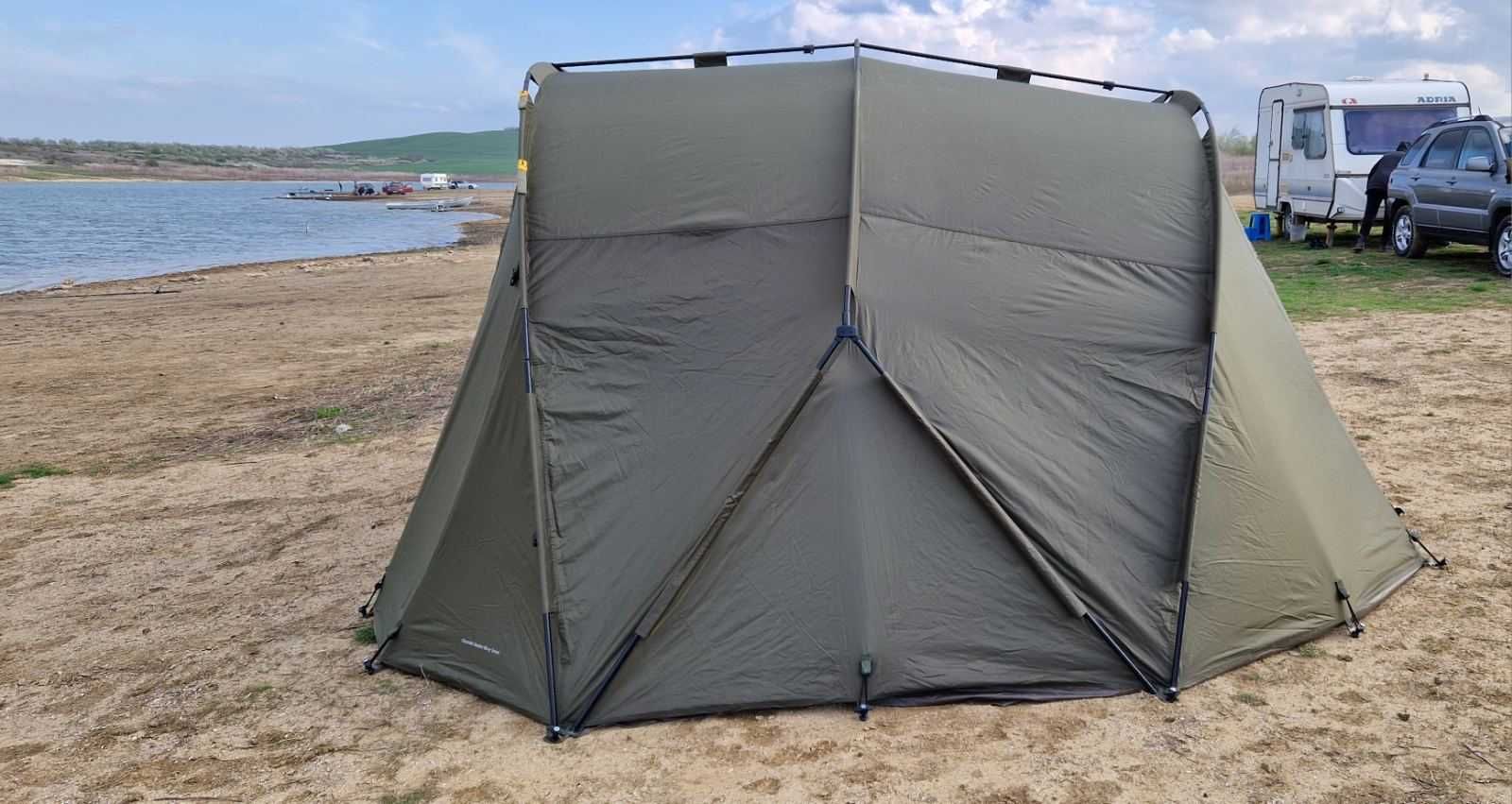 Шаранджийска палатка Prologic Cruzade Session Bivvy 2 Man + Покривало