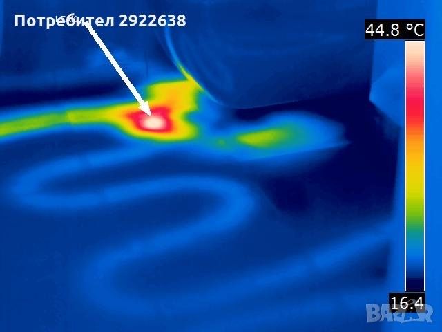 Термокамера-Силистра открива скрити течове