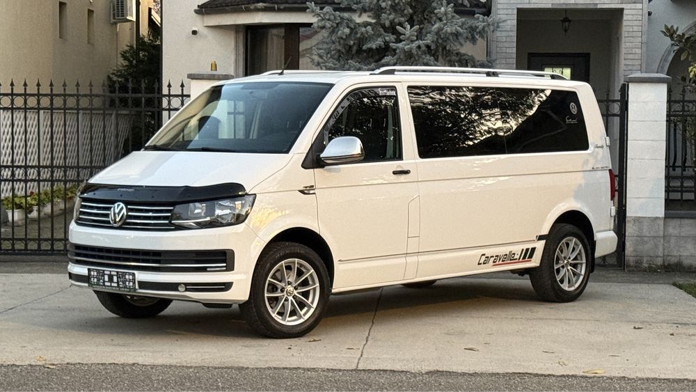 Volkswagen VW T6 Caravelle An 2017 8+1 Locuri Extra Lung 2.0 140 CP
