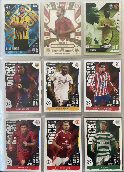 Topps Match Attax 2024/25 карти