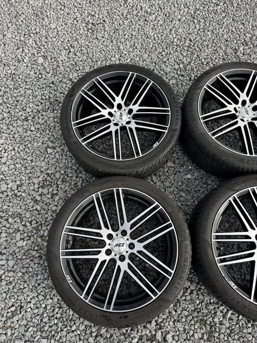 Джанти 5x112 със зимни гуми 235/40/19