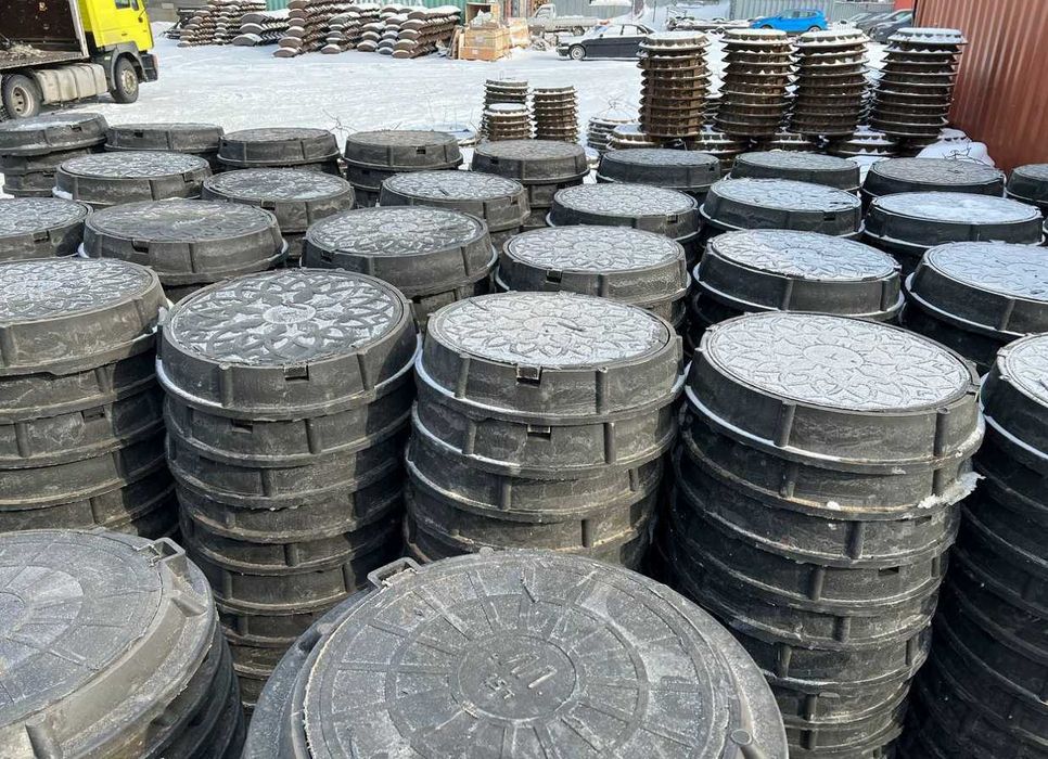 Оптом Люки чугунные: Тяжелый, Средний, Легкий с гарантией!