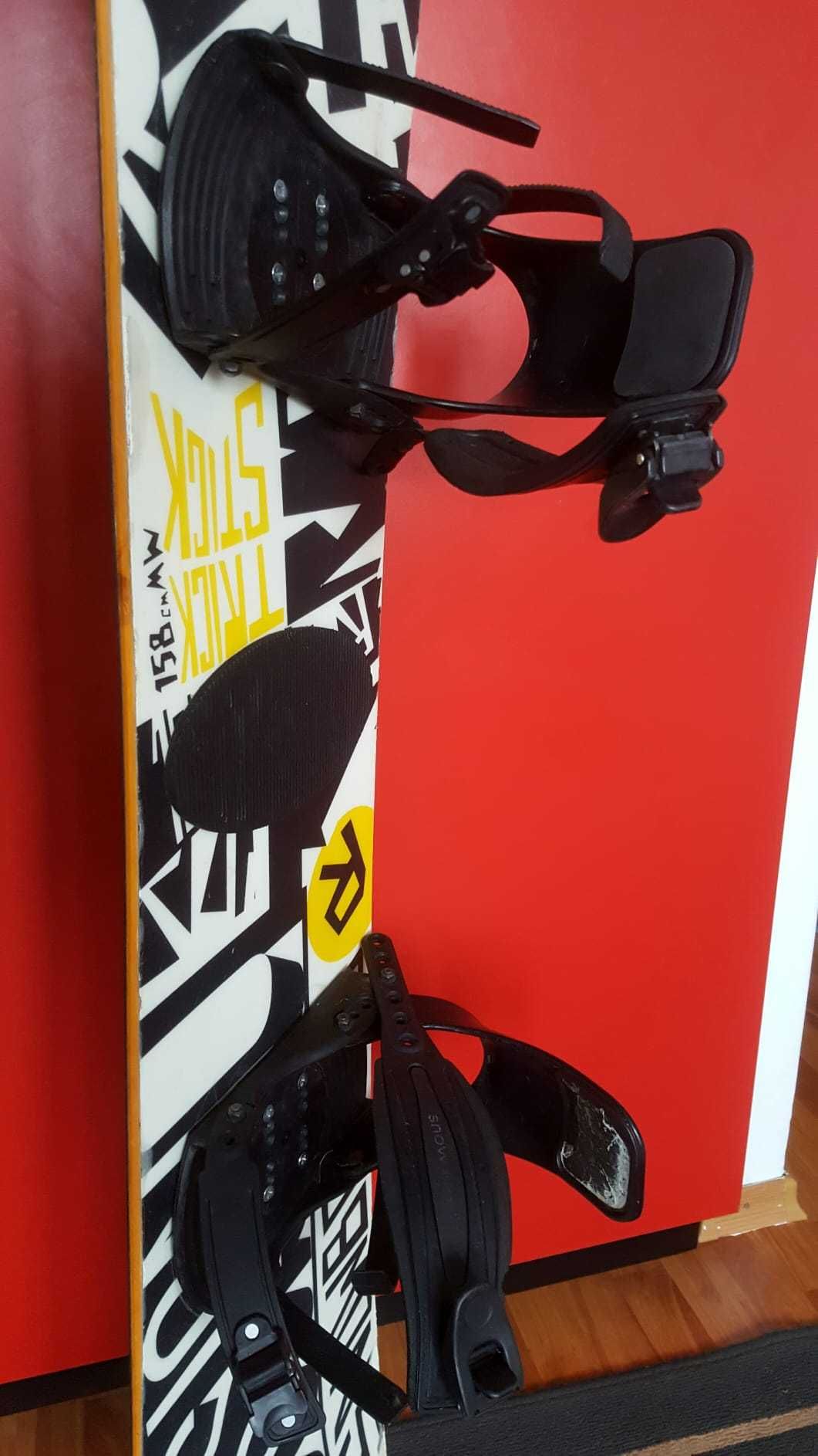 Placa Snowboard Rossignol 158 cm MW + legaturi Snow PRO+ Boots Nitro