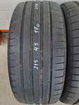 Летни гуми 4 броя DONLOP SportMaxx RT2 215 45 R17 дот 2416