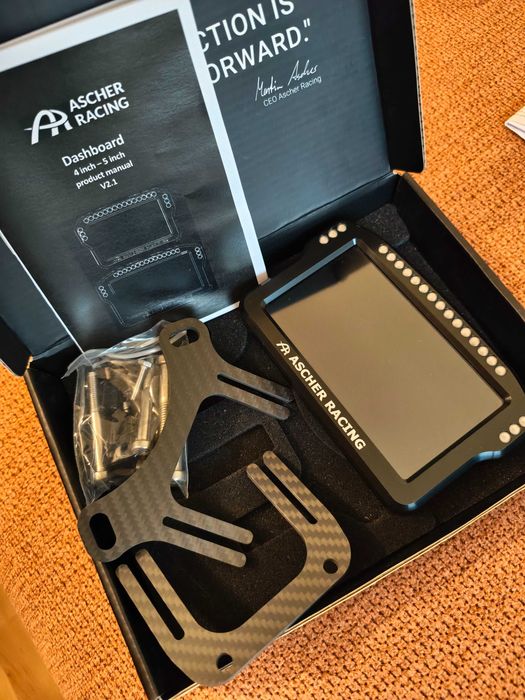 Simracing DDU Ascher Racing Dashboard 5"