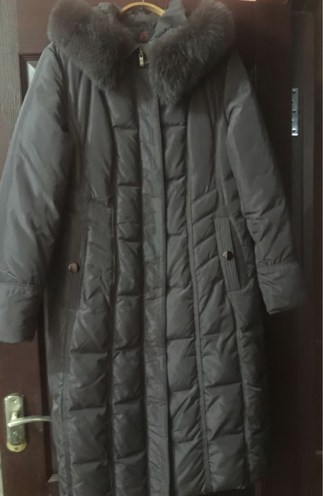 Зимний теплый пуховик