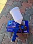 Pistol de vopsit pneumatic cu duza de 1.4mm cana sus 600ml