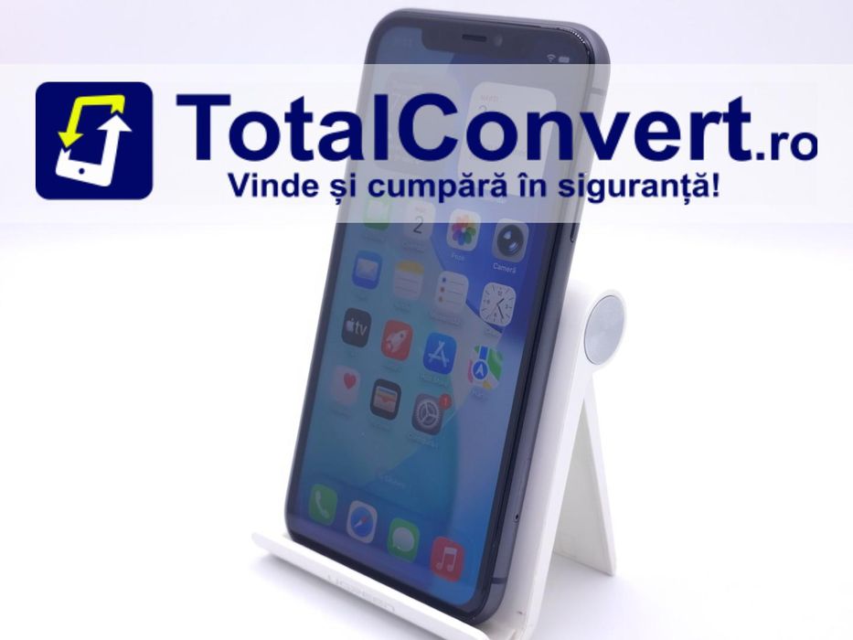 Apple iPhone 11 64GB Black 4GB Single SIM, Garantie 24 luni | #D89092