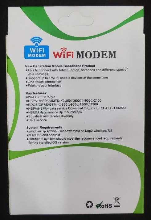 3G/4G WiFi USB Modem Б/У