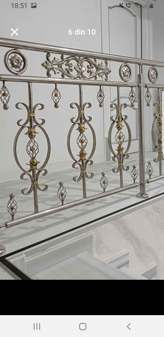 Balustrade inox 304