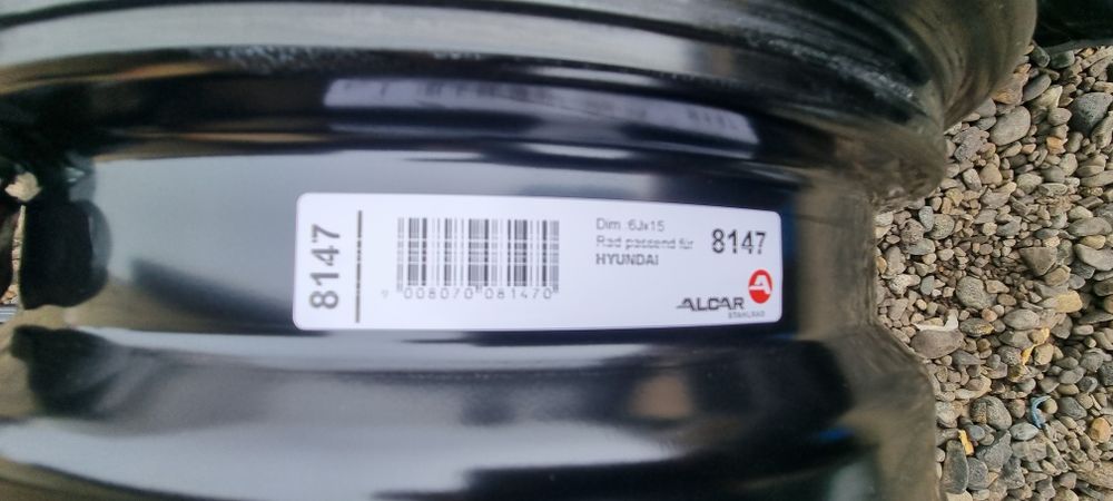 Jante R15 6JX15 Et.46 5x114,3 original Hyundai Kia senzori presiune