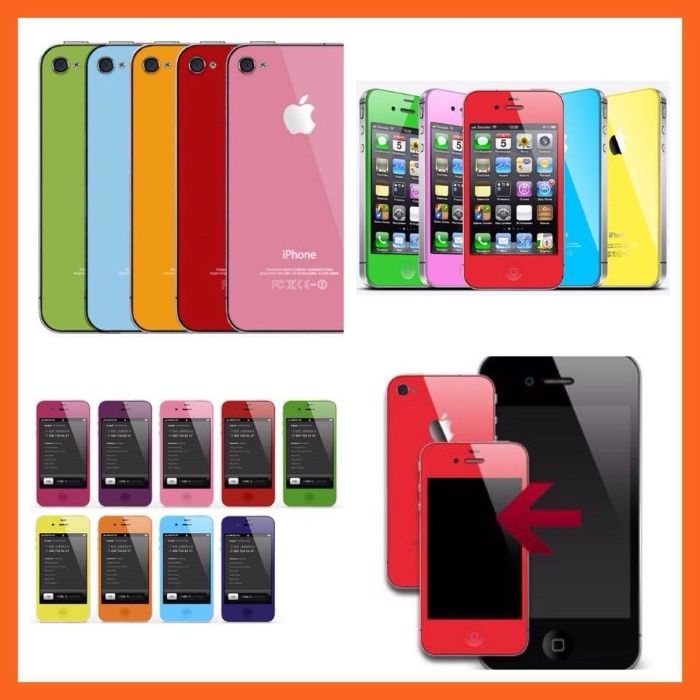 Заменим на яркие цветные дисплеи корпуса iPhone 4S Ташкент VIP Service