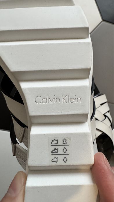 Papuci / șlapi Calvin Klein Jeans damă 38