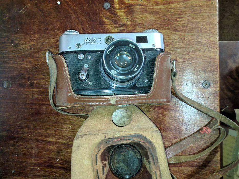 Фотоаппараты советские и вспышка
