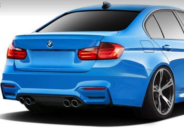 Задна броня за bmw f30 (2011+) - m3 без отвори за парктроник