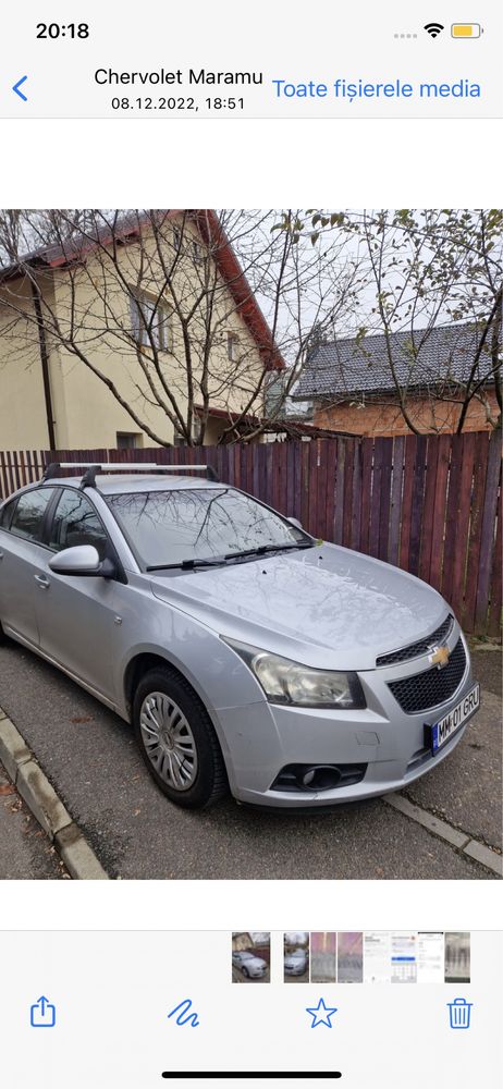 Fata completa Chevrolet Cruze 1.6