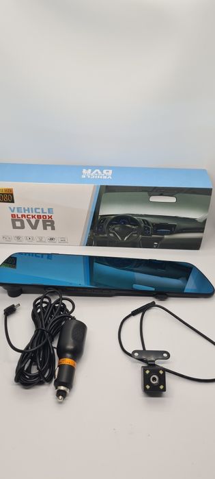 Зеркало регистратор с камерой заднего вида ночного видения