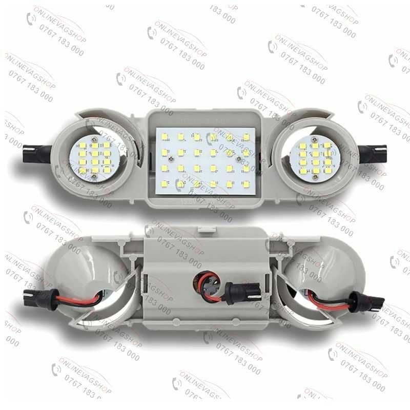 Led interior plafoniera fata + spate Passat B6 B7 CC Golf 5 Octavia 2
