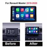 Navigatie android Renault Master Carplay Waze Youtube BT GPS USB
