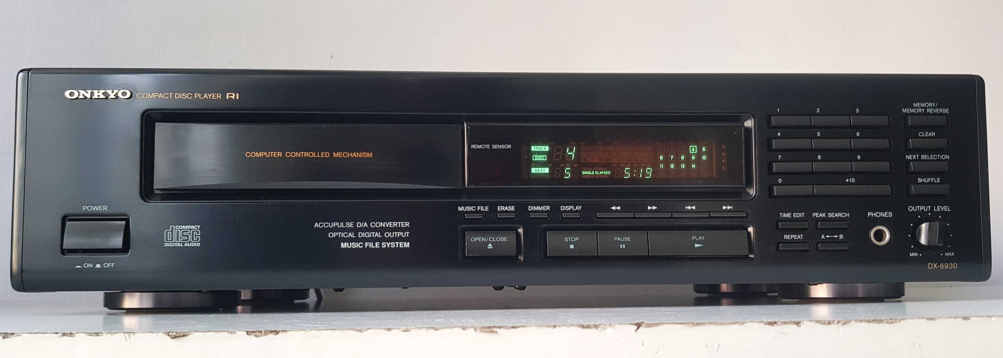 ONKYO DX 6930 CD player TOP pentru linie audio muzica arta colectie