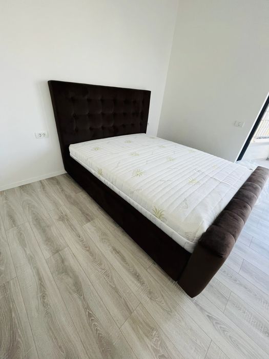 Paturi rabatabile tapițate cu depozitare 1350 lei