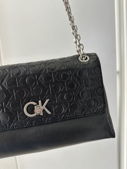 Geantă de umăr, Calvin Klein, negru