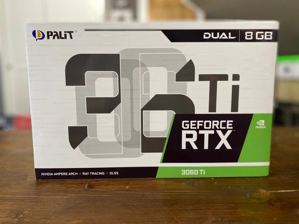 Palit rtx 3060 ti. 8gb, память SAMSUNG. 2022 год випуска.