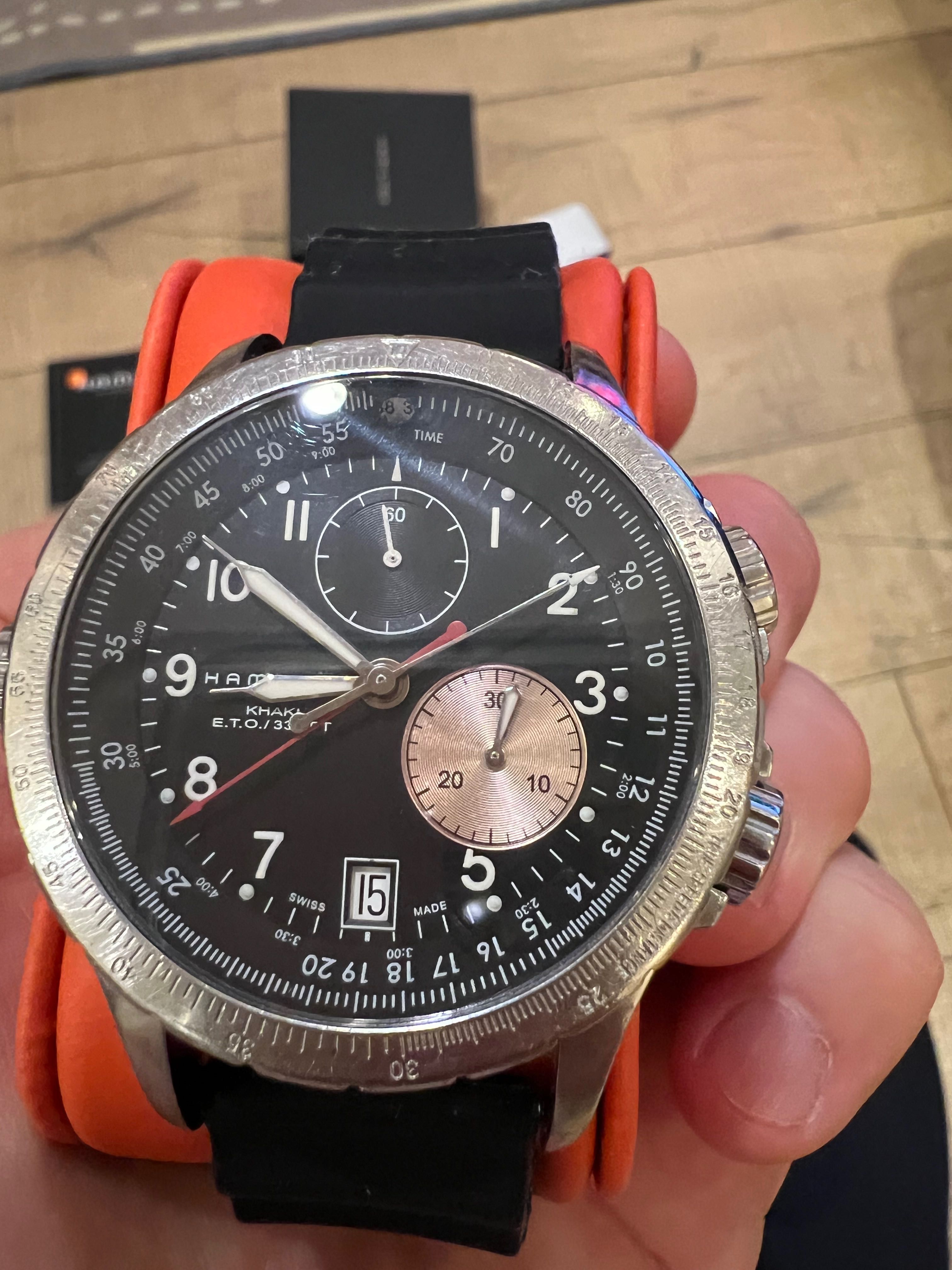 Намален: Hamilton ETO Aviator chrono мъжки часовник