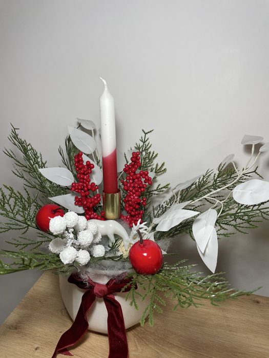 Aranjamente pentru masa de Craciun 80 lei