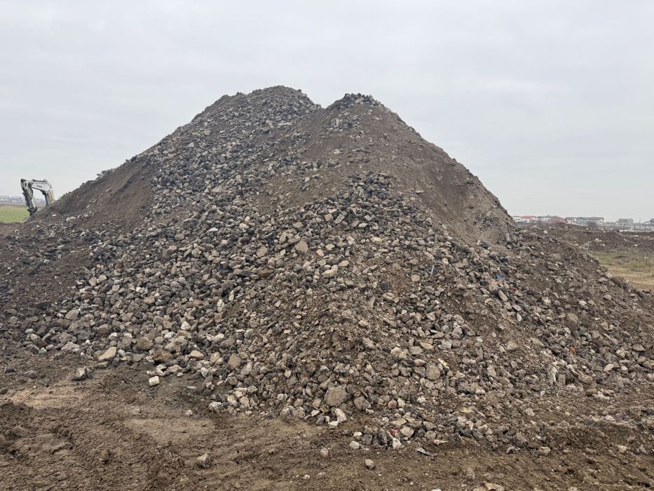 Beton concasat, piatra concasata
